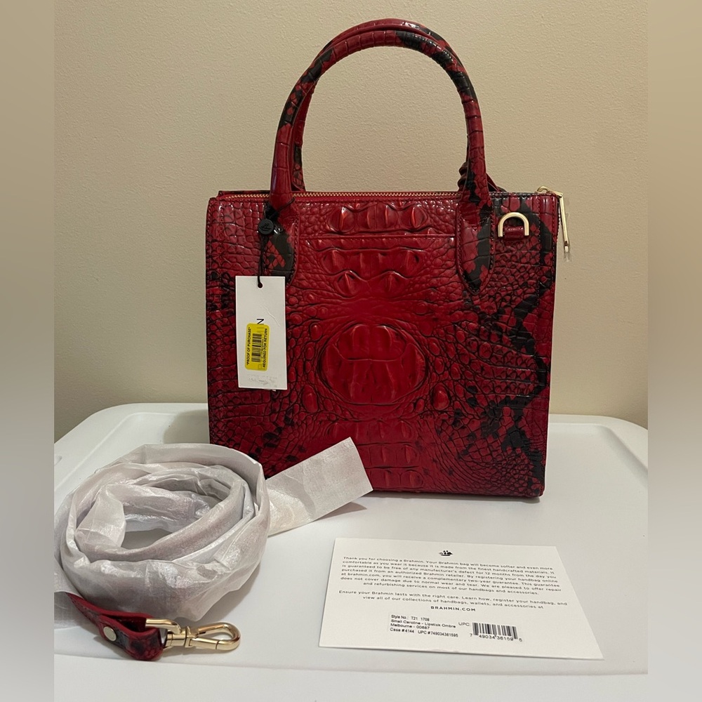Brahmin Small Caroline Lipstick Ombré Melbourne